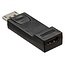 DisplayPort naar HDMI adapter - DP 1.1 / HDMI 1.3 (Full HD 1080p) / zwart
