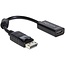 DeLOCK premium DisplayPort naar HDMI adapter - DP 1.1 / HDMI 1.3 (Full HD 1080p) / zwart - 0,20 meter