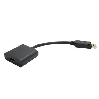 Value Premium DisplayPort 1.1 naar HDMI 1.3 adapter (Full HD 1080p) / UL - 0,15 meter