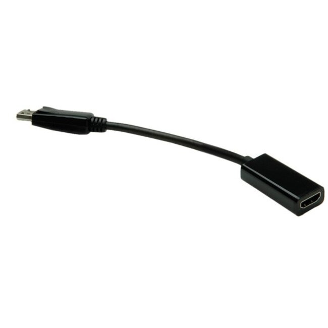 Premium DisplayPort 1.2 naar HDMI 1.4 adapter (4K 30 Hz) / UL - 0,15 meter