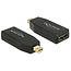 DeLOCK premium Mini DisplayPort naar HDMI adapter - DP 1.2 / HDMI 1.4 (4K 30Hz) / zwart