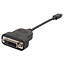 Mini DisplayPort 1.1 naar DVI actieve adapter (1920 x 1200) / zwart - 0,15 meter