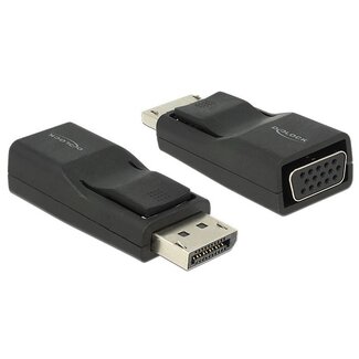 DeLOCK DeLOCK premium DisplayPort naar VGA adapter - DP1.2 (1920 x 1200) / metaal