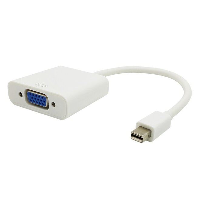 Mini DisplayPort 1.1 naar VGA adapter / wit - 0,15 meter