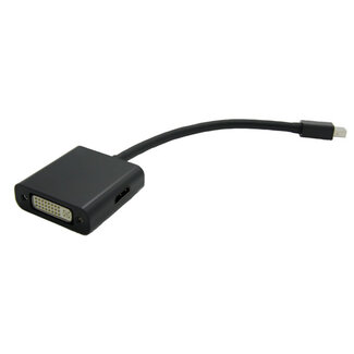 Value Mini DisplayPort 1.1 naar HDMI, DVI en VGA adapter / UL - 0,15 meter