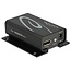 DeLOCK professionele DisplayPort schakelaar 2 naar 1 - versie 1.2 (4K 60 Hz) / zwart