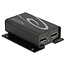 DeLOCK professionele DisplayPort schakelaar 2 naar 1 - versie 1.2 (4K 60 Hz) / zwart