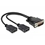 DMS-59 (m) naar 2x HDMI (v) adapter - 0,25 meter