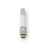Nedis Premium USB-C naar 3,5mm Jack audio adapter - actief - High-Res audio / aluminium - 0,10 meter