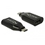 Premium USB-C naar HDMI adapter met DP Alt Mode (4K 60 Hz) / zwart