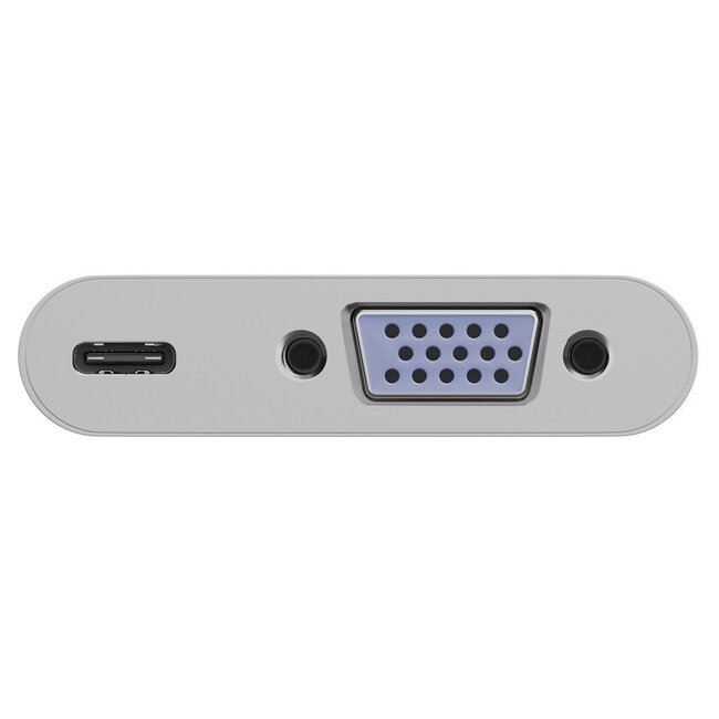 USB-C naar VGA en USB-C PD adapter met DP Alt Mode (1920 x 1200) / wit - 0,15 meter