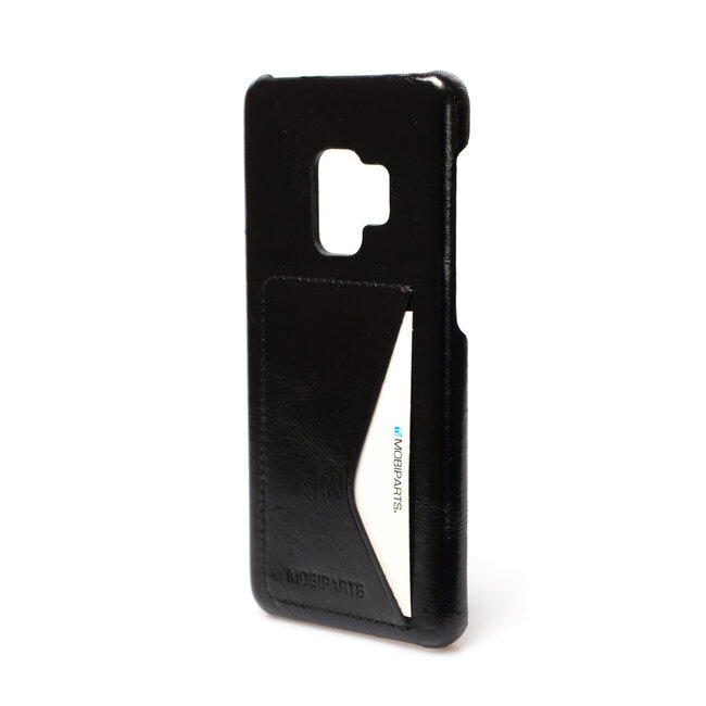 Mobiparts Excellent Backcover voor Samsung Galaxy S9 Jade Black