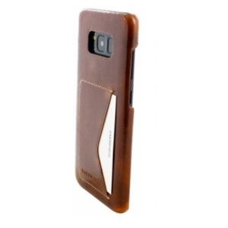 Mobiparts Mobiparts Excellent Backcover voor Samsung Galaxy S8 Plus Oaked Cognac