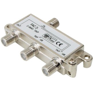 MaxTrack Multitap met 2 uitgangen - 10 dB / 5-1200 MHz