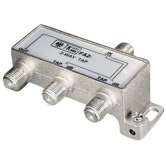 Transmedia Multitap met 2 uitgangen - 18 dB / 5-1000 MHz