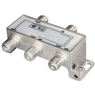 Transmedia Multitap met 3 uitgangen - 16 dB / 5-1000 MHz