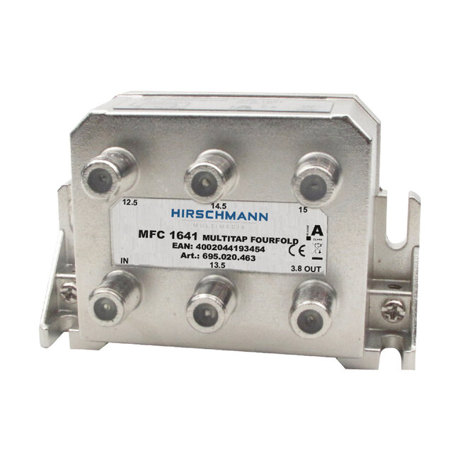 Hirschmann multitap MFC1641 met 4 uitgangen / 5-1218 MHz