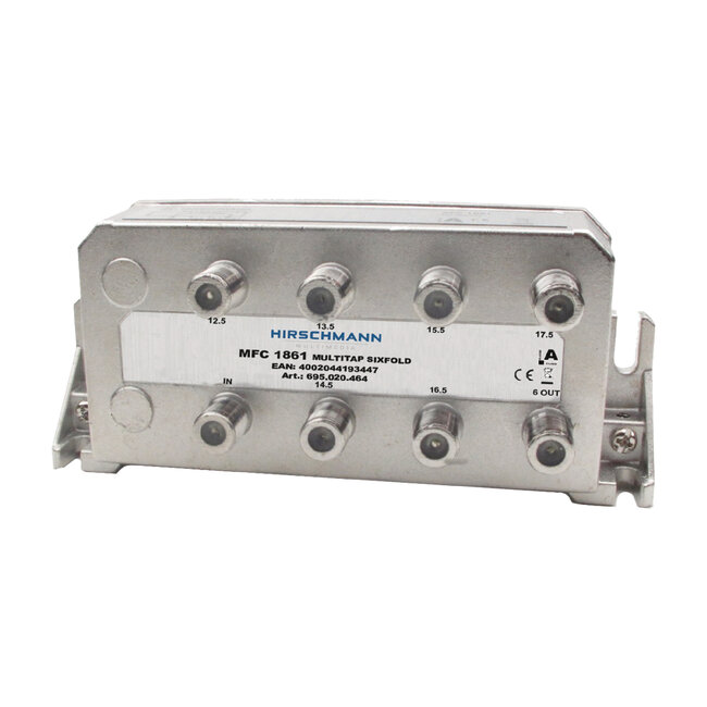 Hirschmann multitap MFC1861 met 6 uitgangen / 5-1218 MHz