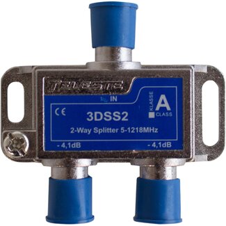 Hirschmann Hirschmann splitter 3DSS2 met 2 uitgangen / 4,1 dB / 5-1218 MHz