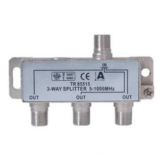 S-Impuls F splitter met 3 uitgangen / 5-1000 MHz