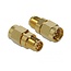 RP-SMA (v) - SMA (m) adapter - 50 Ohm / 10 GHz