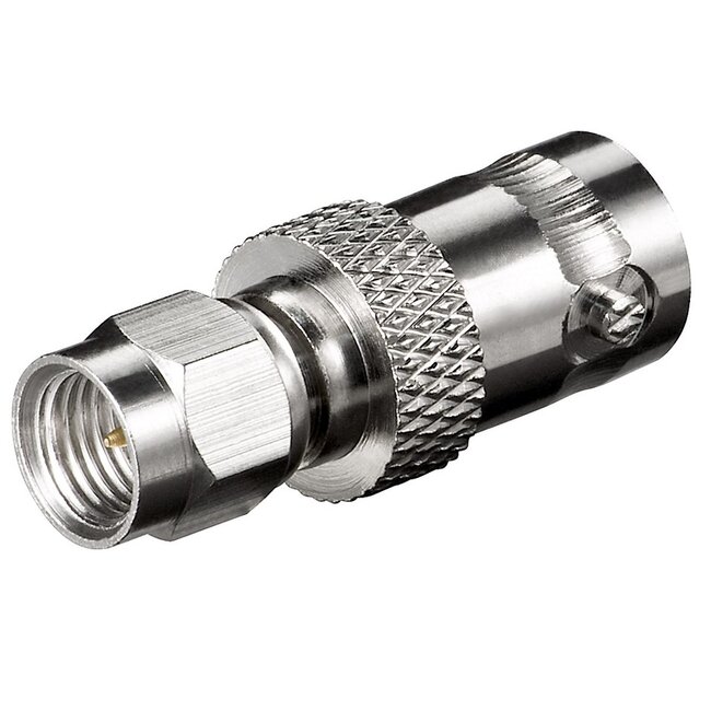 SMA (m) - BNC (v) adapter - 50 Ohm