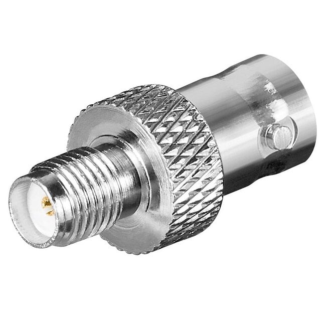 SMA (v) - BNC (v) adapter - 50 Ohm