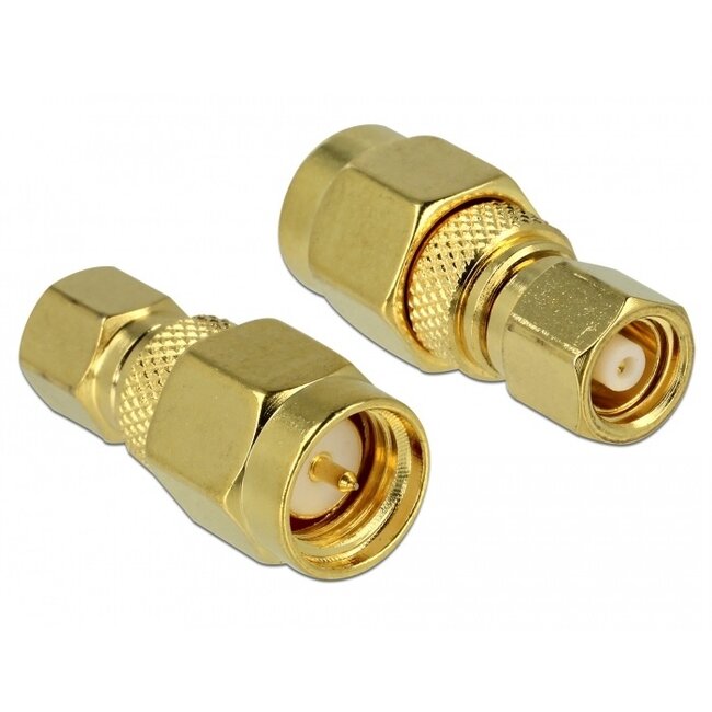 SMA (m) - SMC (m) adapter - 50 Ohm