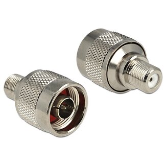 COM N (m) - F (v) adapter - 50 Ohm