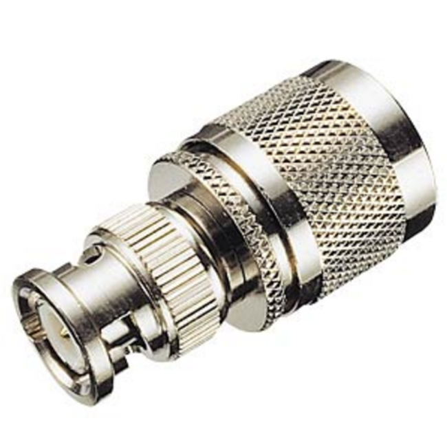 N (m) - BNC (m) adapter - 50 Ohm