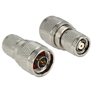 DeLOCK N (m) - RP-TNC (m) adapter - 50 Ohm