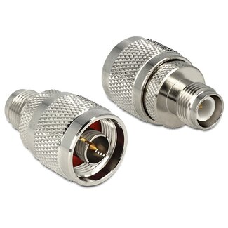 DeLOCK N (m) - RP-TNC (v) adapter - 50 Ohm