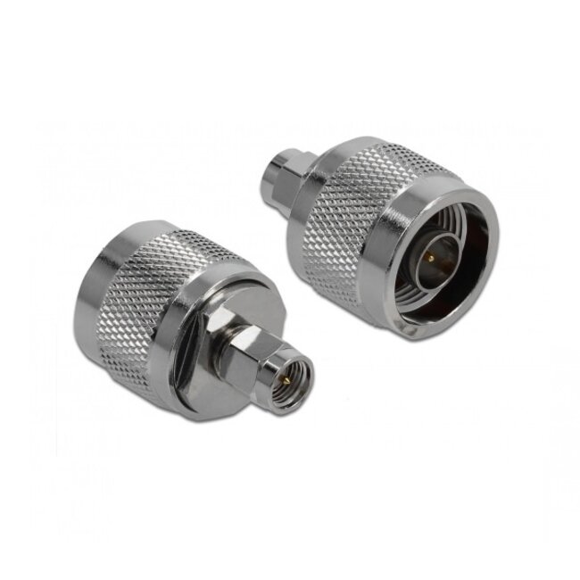 N (m) - SMA (m) adapter - 50 Ohm / 10 GHz