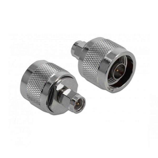DeLOCK 89981. Aansluiting 2: SMA. Kleur van het product: Nikkel