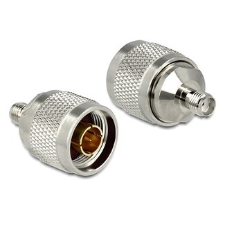 DeLOCK N (m) - SMA (v) adapter - 50 Ohm