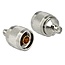 N (m) - SMA (v) adapter - 50 Ohm