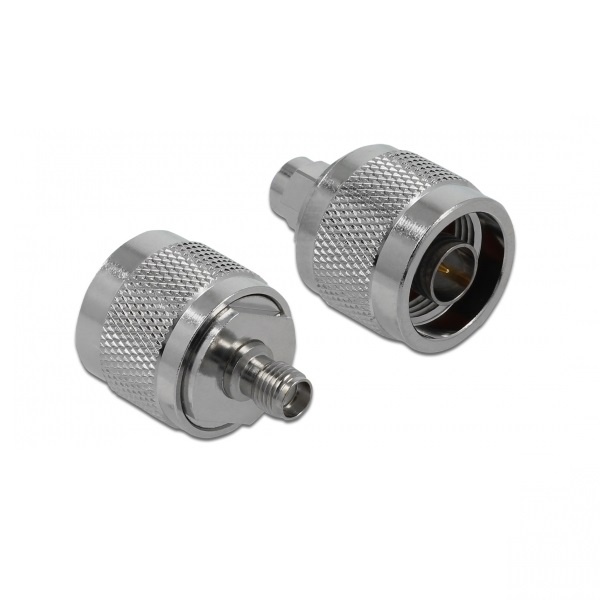 DeLOCK 89983. Aansluiting 2: SMA. Kleur van het product: Nikkel