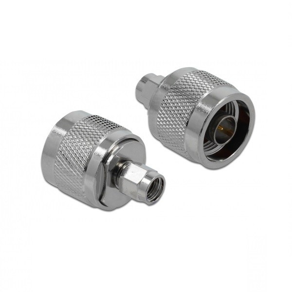 DeLOCK 89982. Aansluiting 2: RP-SMA. Kleur van het product: Nikkel