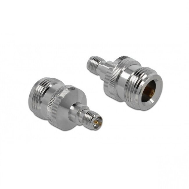 N (v) - RP-SMA (v) adapter / 50 Ohm / 10 GHz