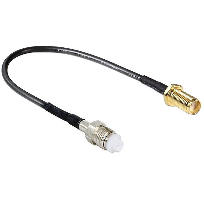 FME (v) - SMA (v) kabel - RG-174 / 50 Ohm - 0,20 meter