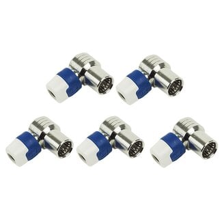 Hirschmann Hirschmann QFA 5 quick fix F-connector / haaks (5 stuks)