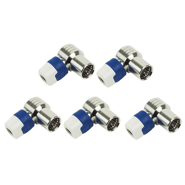 Hirschmann QFA 5 quick fix F-connector / haaks (5 stuks)