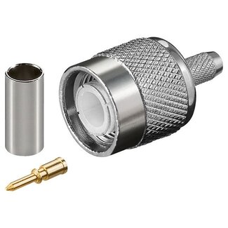 S-Impuls TNC krimp connector mannelijk voor kabel type RG58