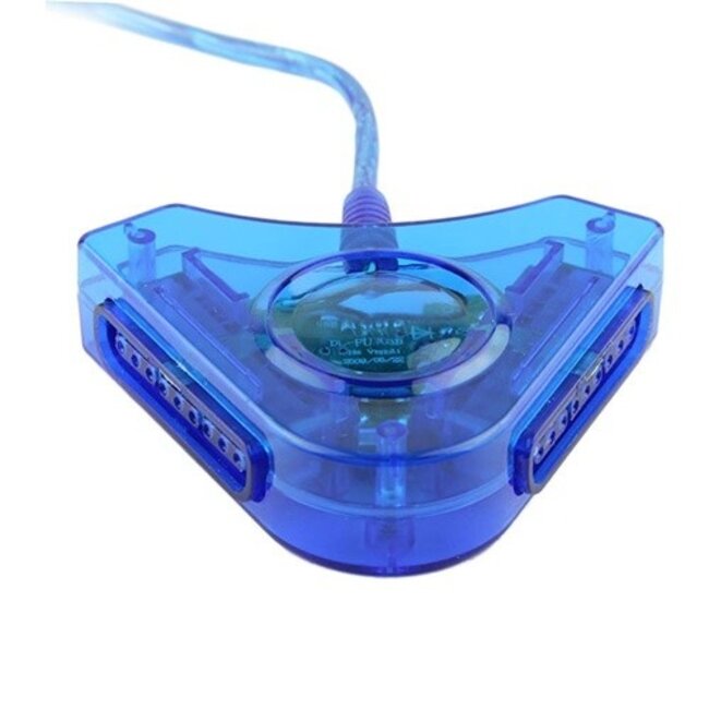 Duo USB adapter voor PlayStation 1 en 2 controllers - 0,30 meter