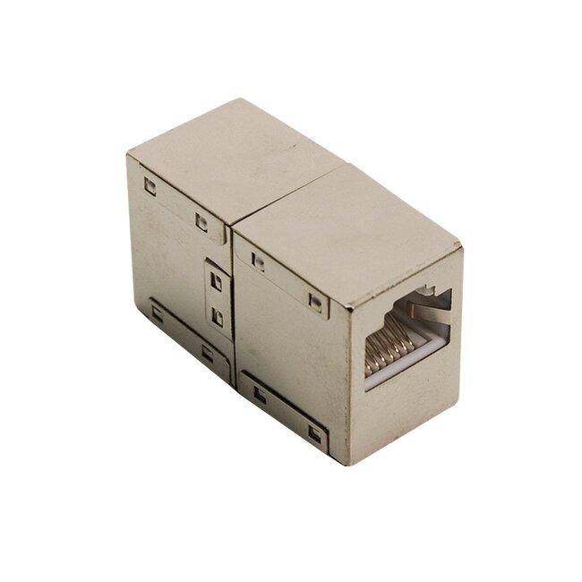 STP CAT5e RJ45 (v) - RJ45 (v) crossover netwerkadapter / grijs