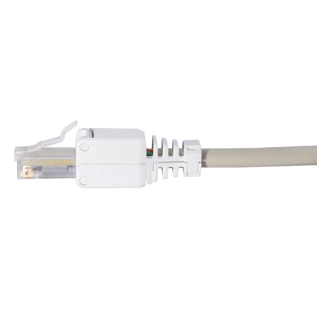 RJ45 toolless connector voor U/UTP CAT5/5e netwerkkabel - per stuk