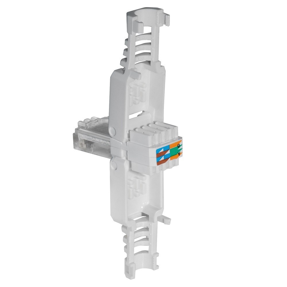 Kommdata Tool Less Rj45 RJ45 toolless connector voor U/UTP CAT6 netwerkkabel - per stuk ...
