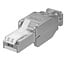 RJ45 toolless connector voor F/UTP / S/FTP CAT6 netwerkkabel - per stuk