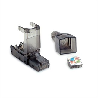 Value RJ45 toolless connector voor U/UTP CAT6a netwerkkabel - per stuk