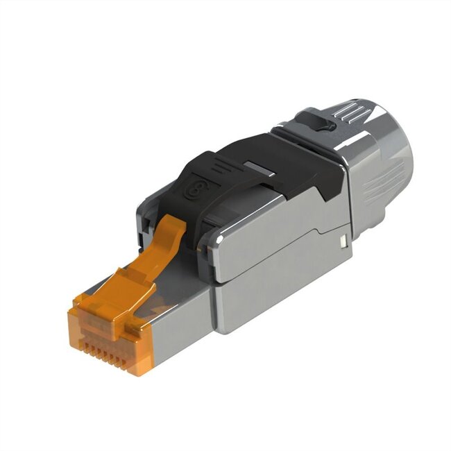Premium RJ45 toolless connector voor F/UTP / S/FTP CAT8.1 netwerkkabel - per stuk